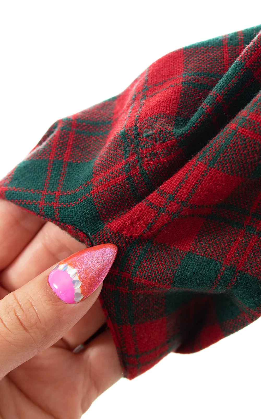 1940s Tartan Wool 49er Jacket | x-large