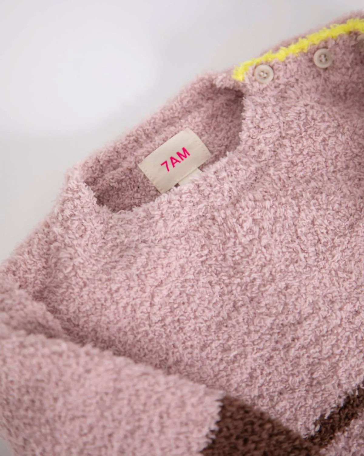 7Am Enfant - Girl's Boxy Striped Sweater