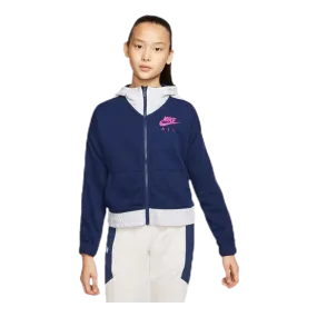 Air Front Zip Junior Blue/Pink