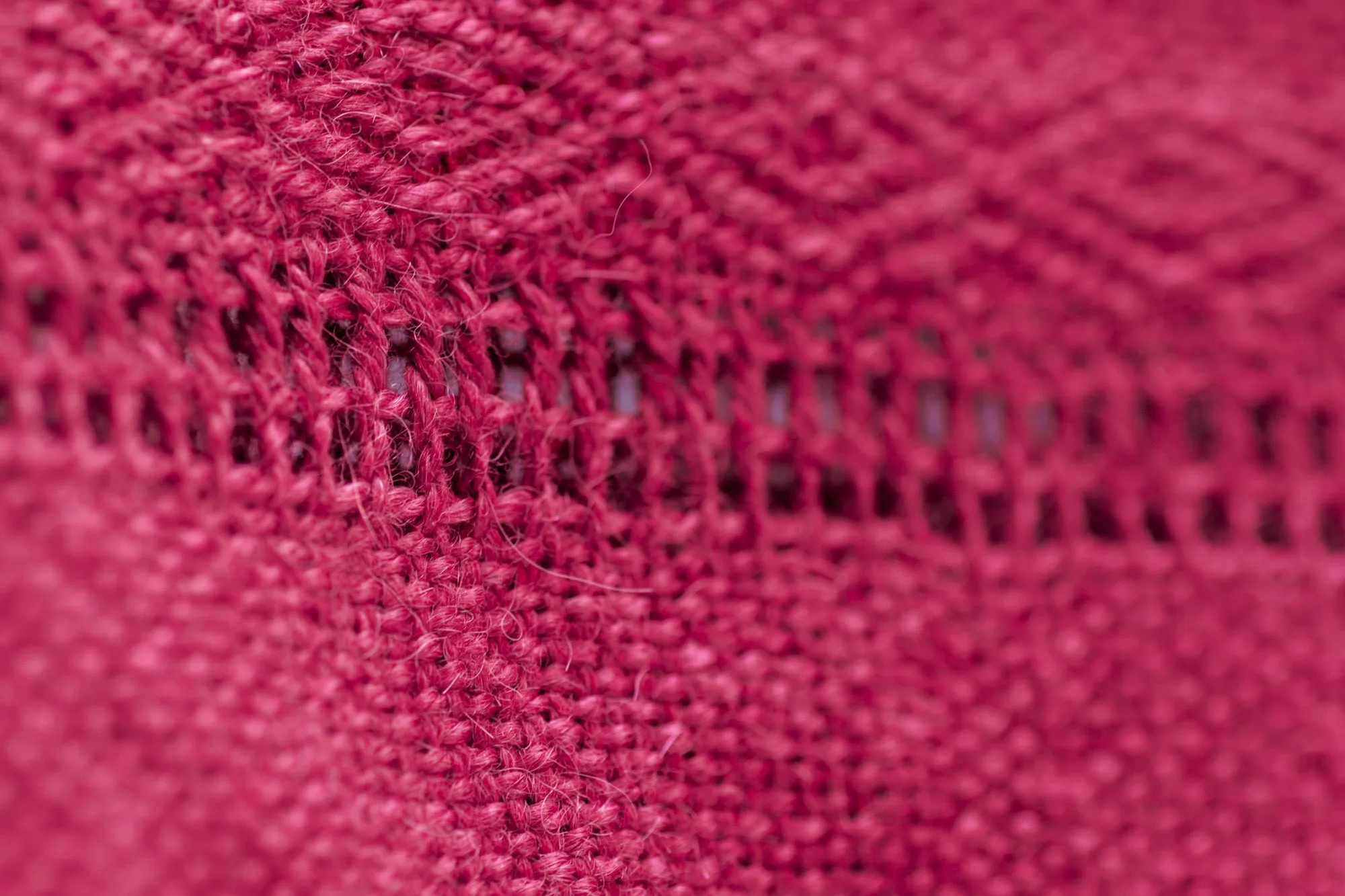 Alpaca Scarf  - Burgundy Tafetán