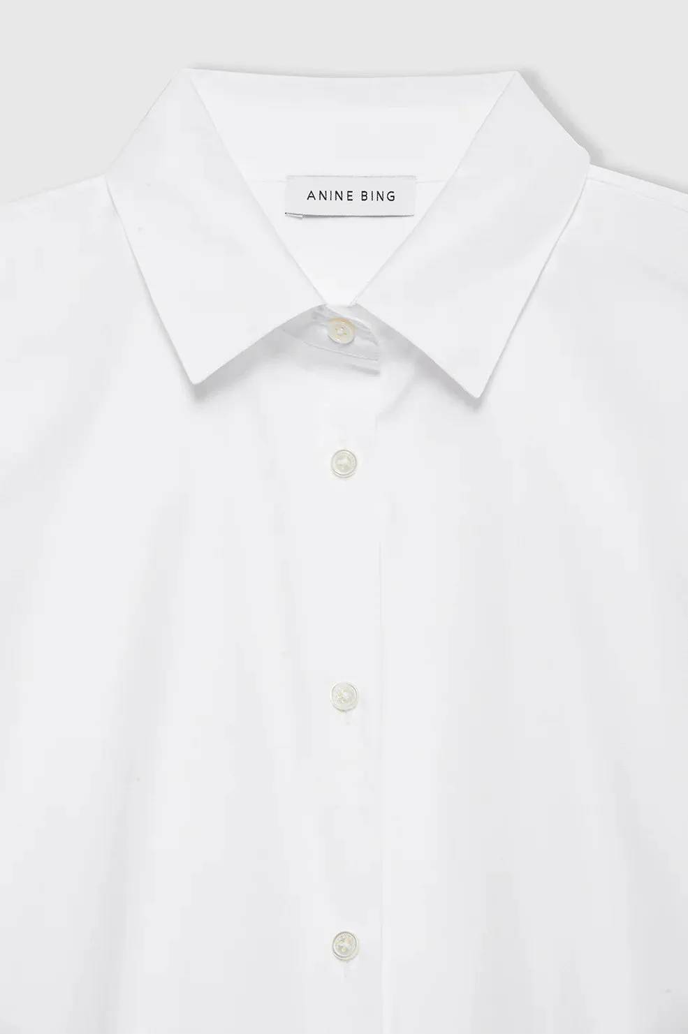 Anine Bing Essie Shirt in White