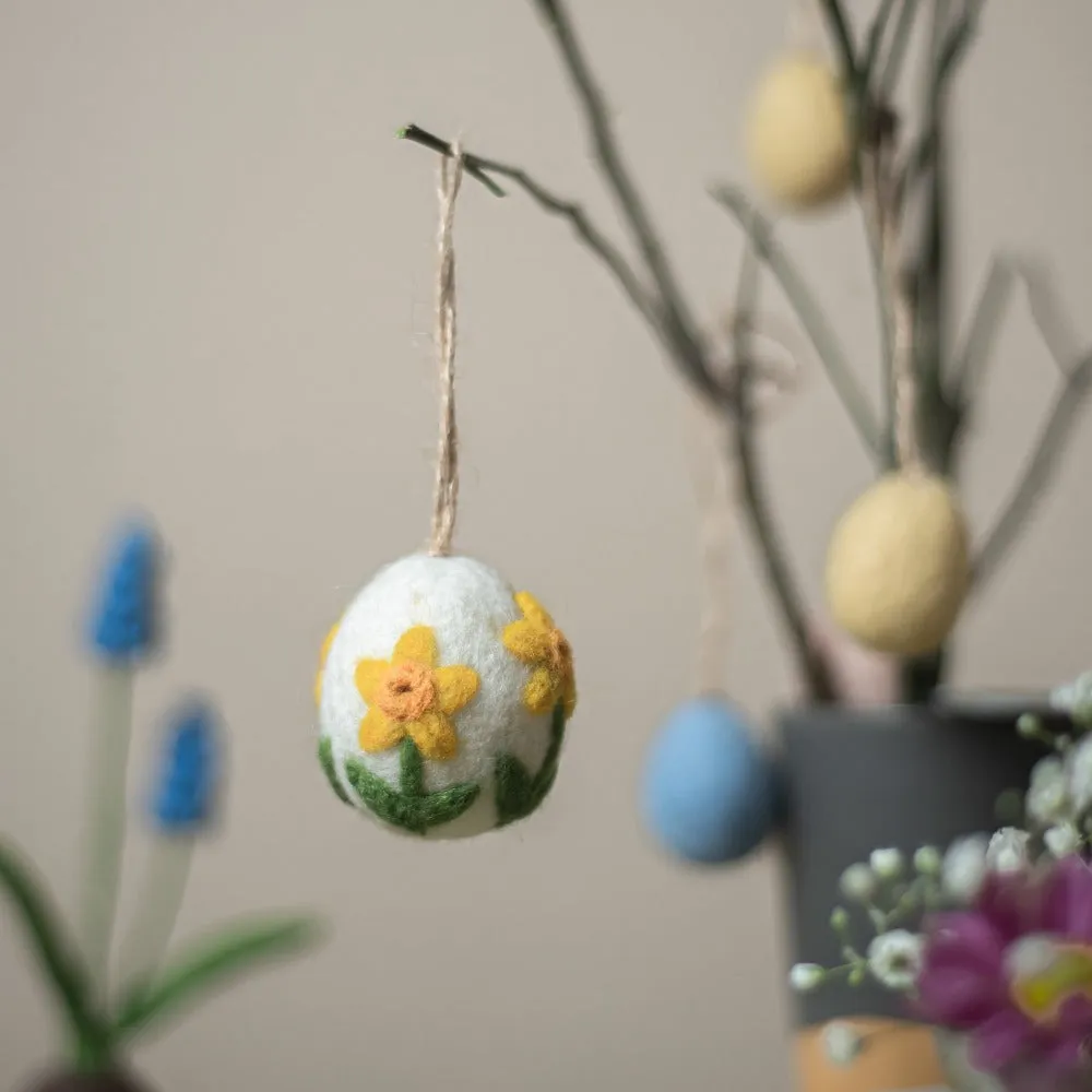 Box of six artisan egg ornaments (PREORDER)