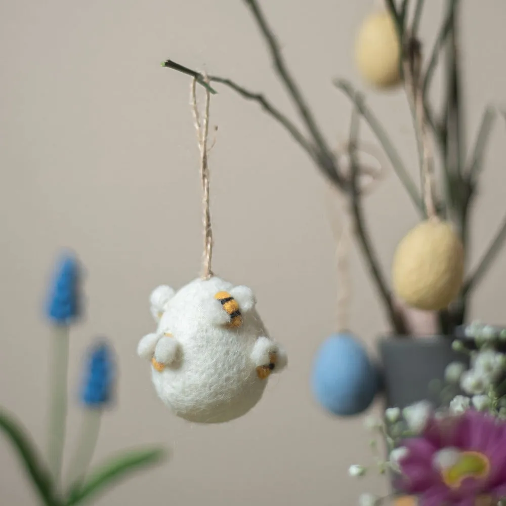 Box of six artisan egg ornaments (PREORDER)