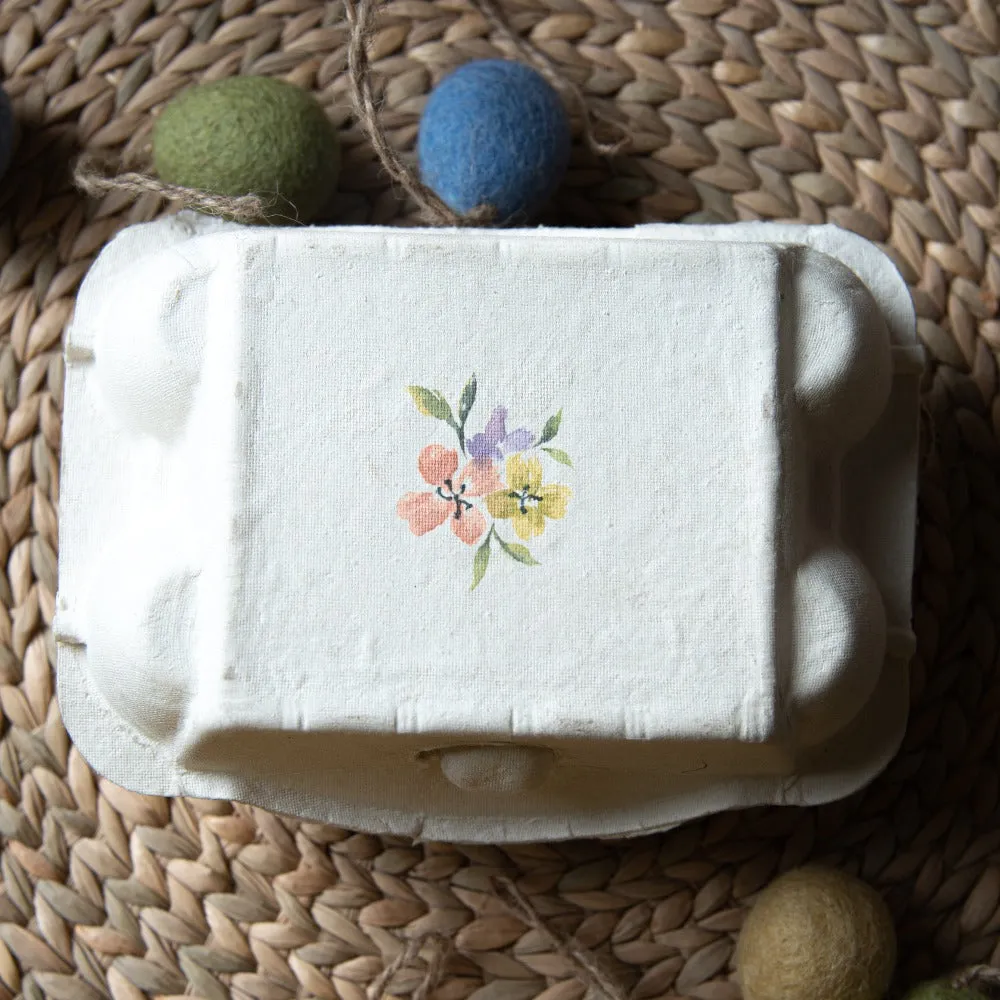 Box of six artisan egg ornaments (PREORDER)
