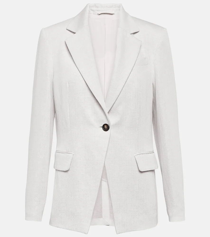 Brunello Cucinelli Cotton and linen blazer