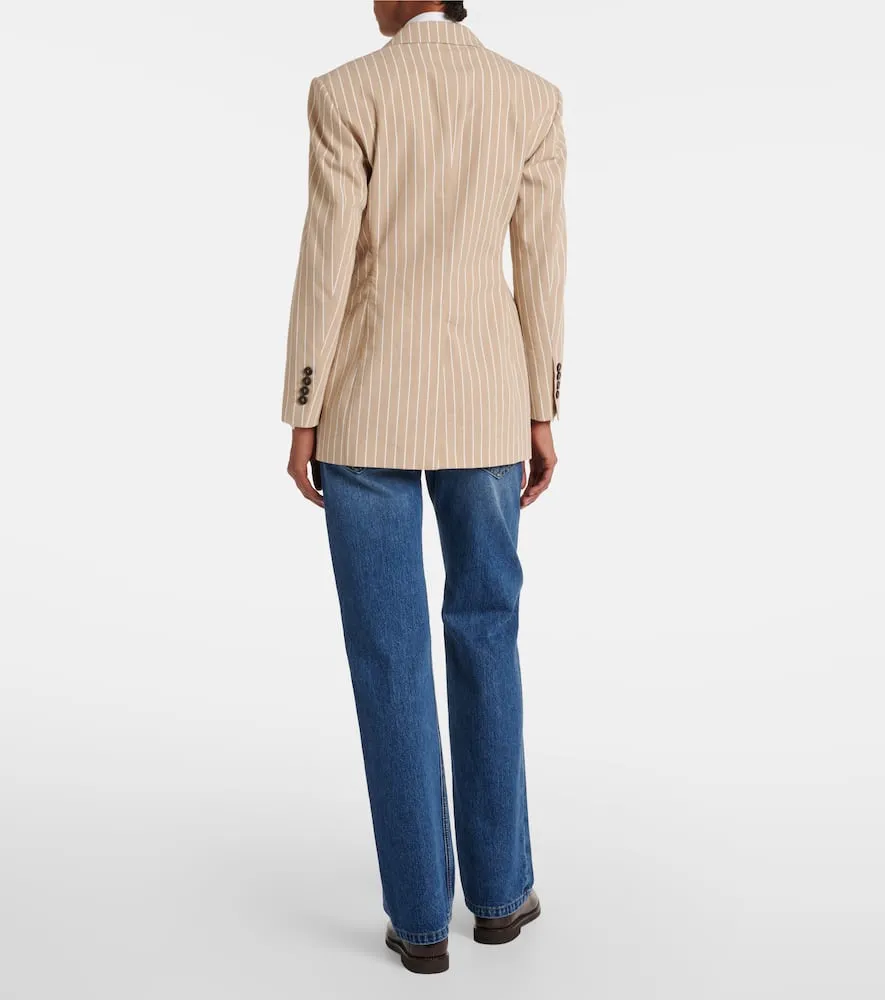 Brunello Cucinelli Cotton and silk blazer