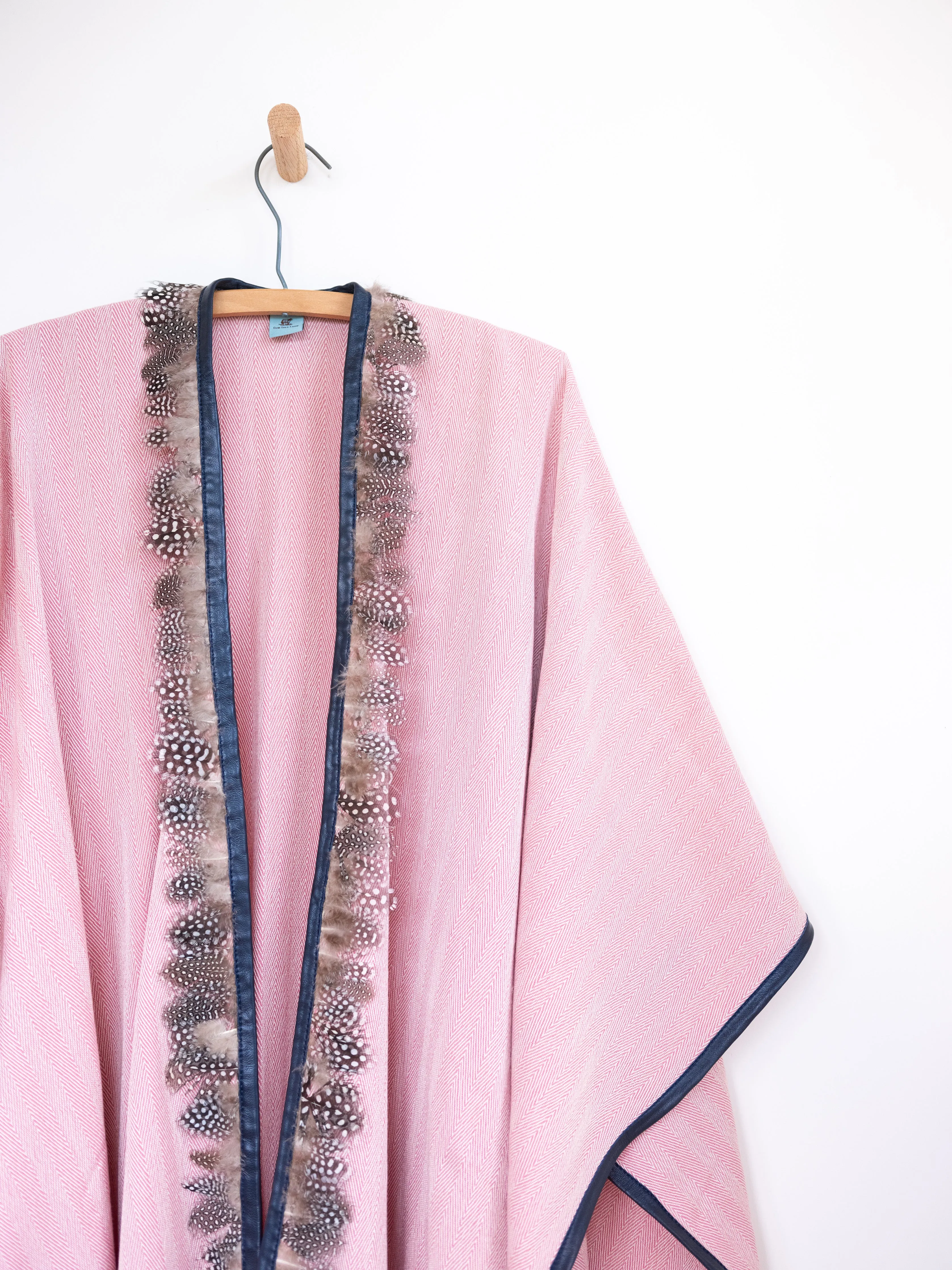 Cape with Guinea Feathers