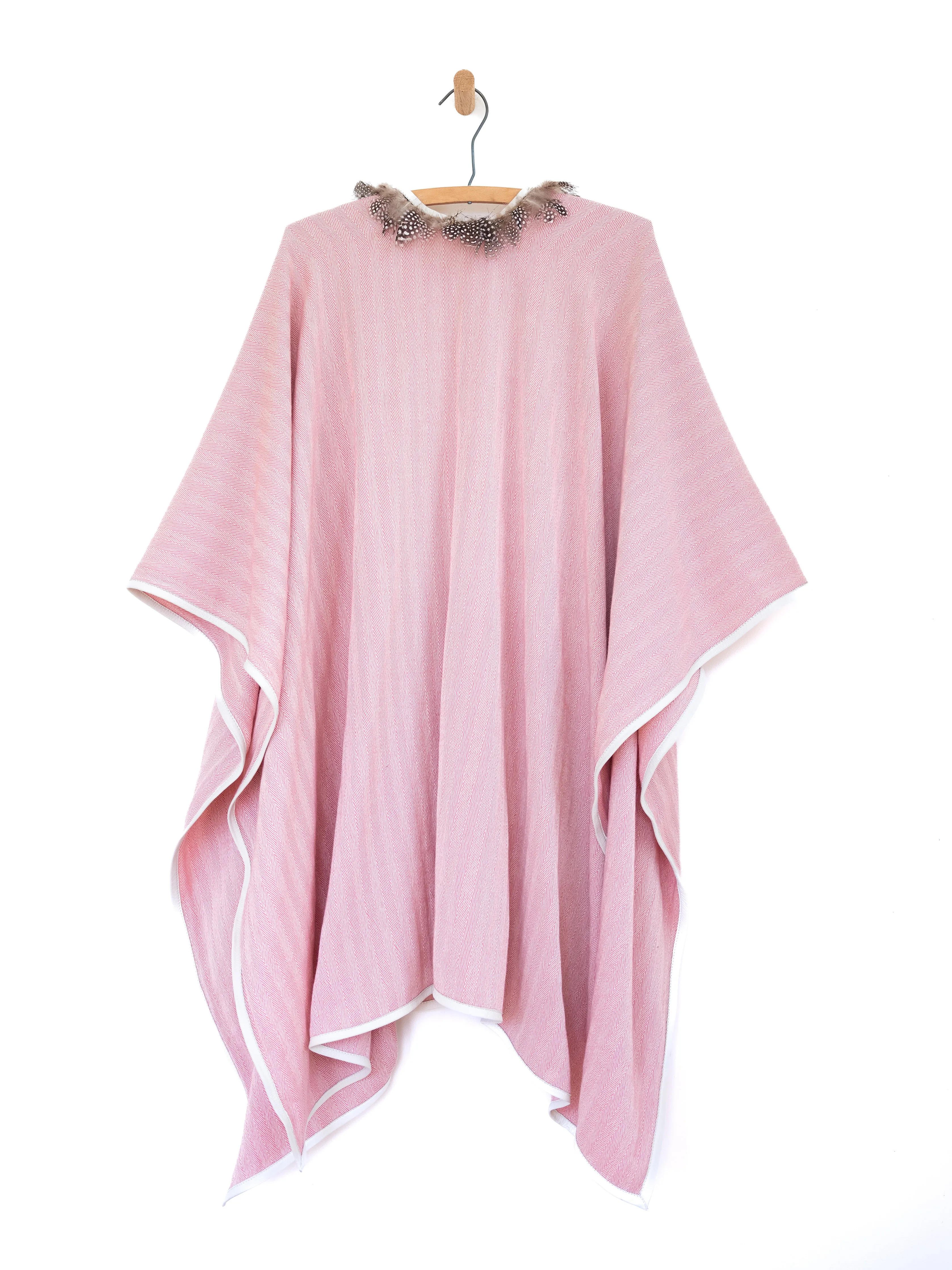 Cape with Guinea Feathers