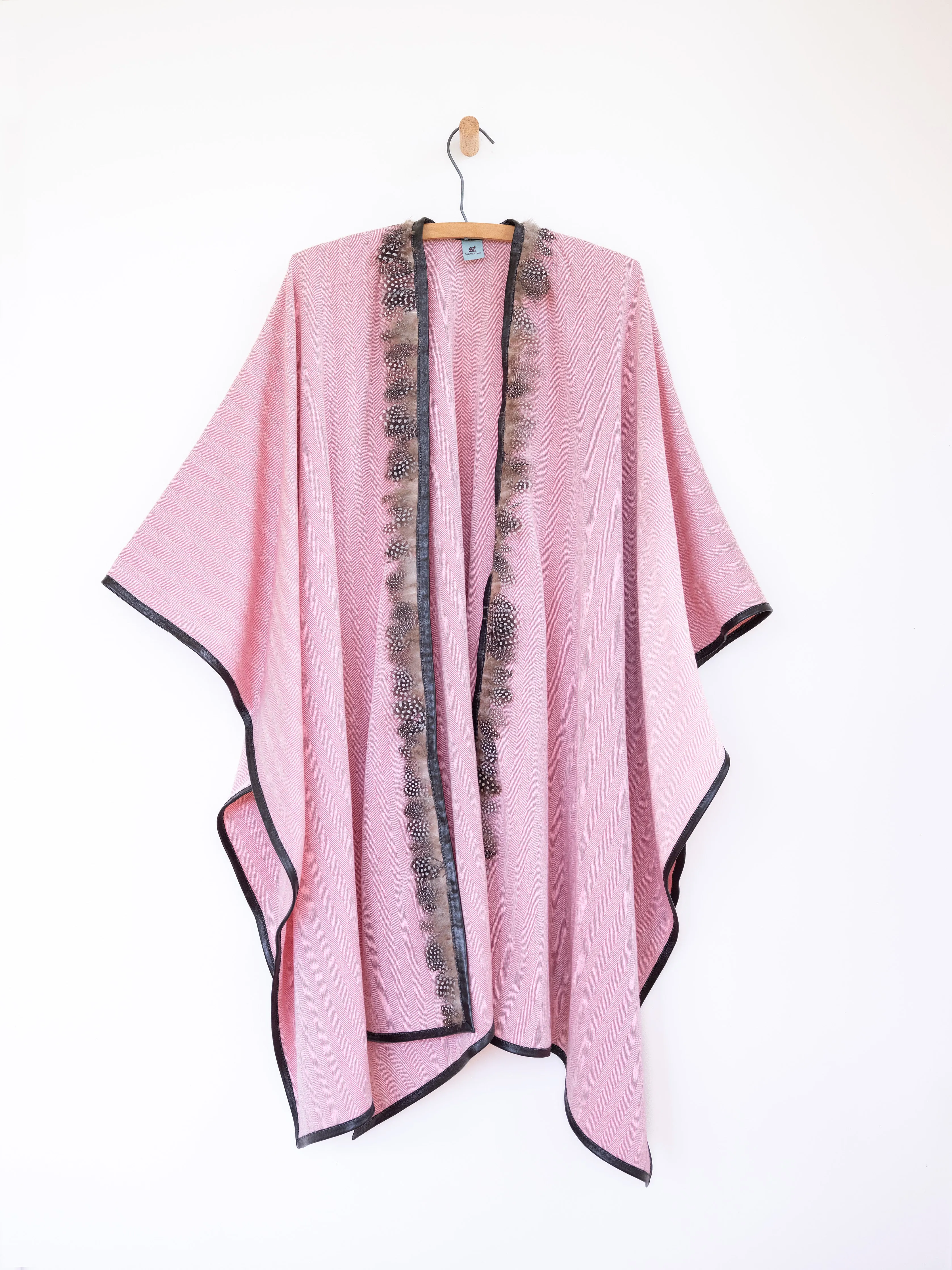 Cape with Guinea Feathers