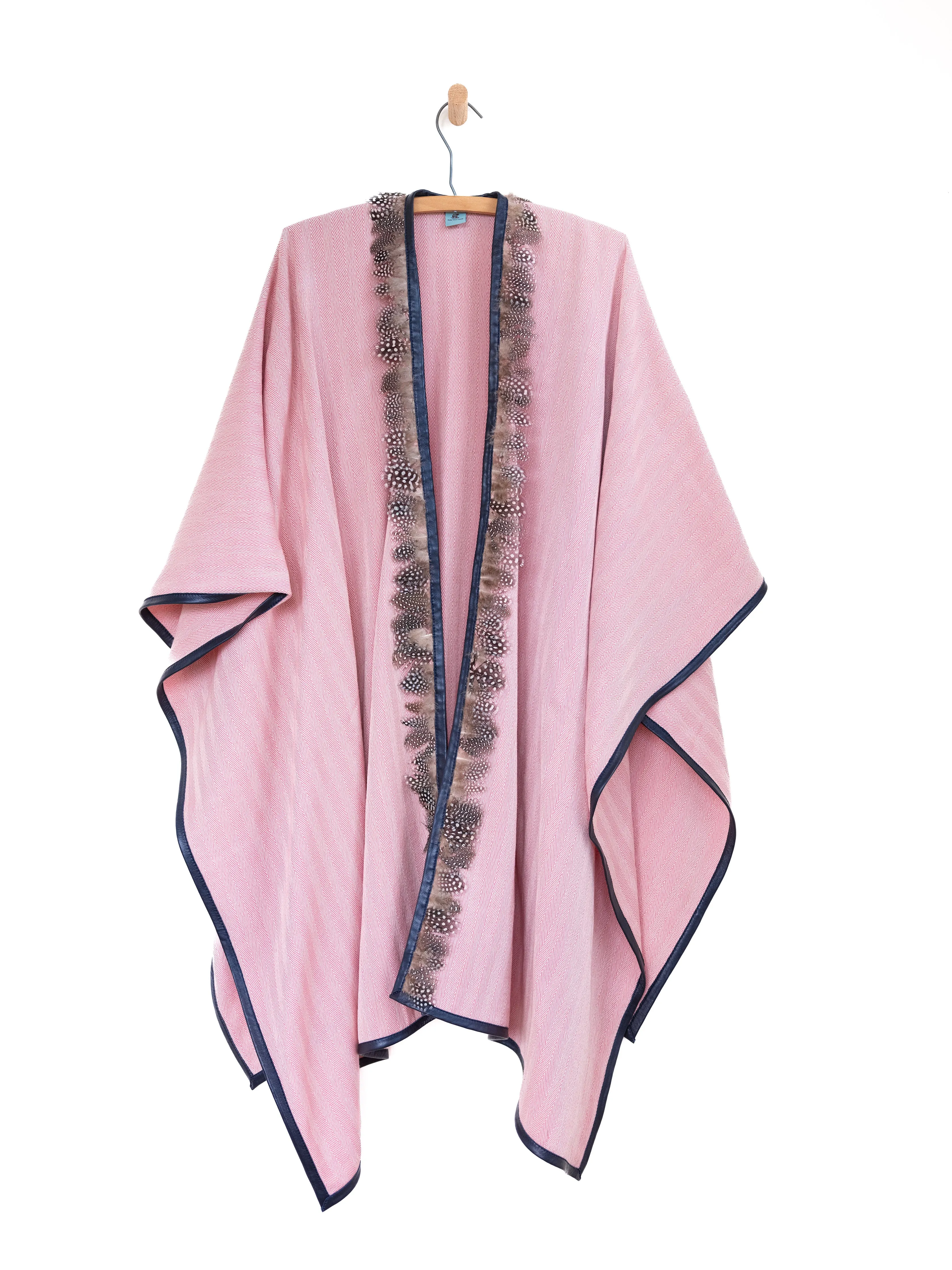 Cape with Guinea Feathers