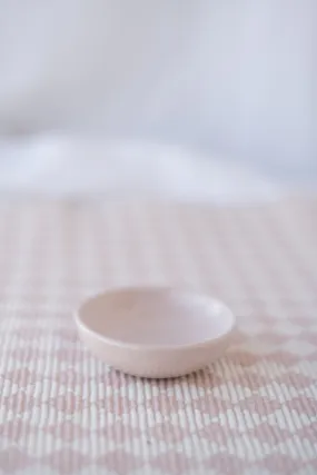 Casafina Pacifica Marshmallow Butter Dish 3"**