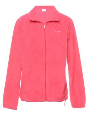 Classic Pink Columbia Fleece - L