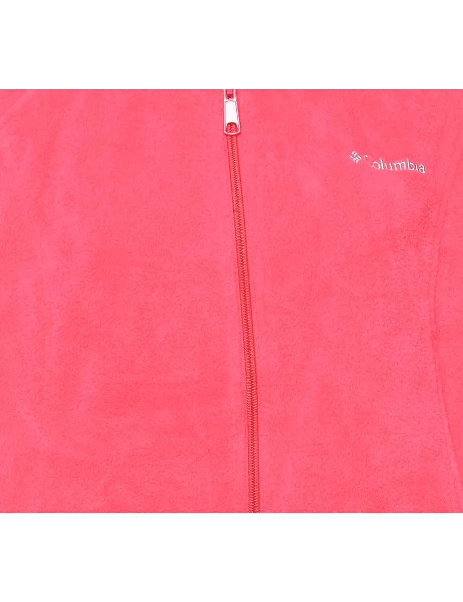 Classic Pink Columbia Fleece - L