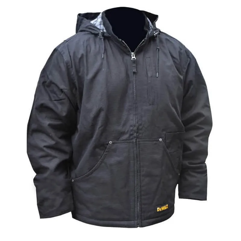 DEWALT Heated Heavy Duty Work Coat Black Without Battery