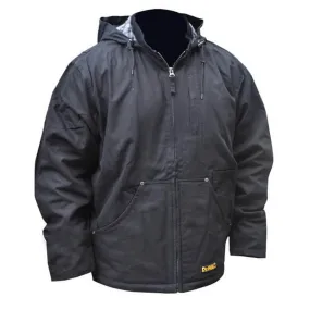 DEWALT Heated Heavy Duty Work Coat Black Without Battery