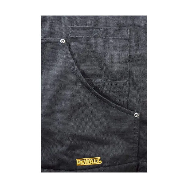 DEWALT Heated Heavy Duty Work Coat Black Without Battery