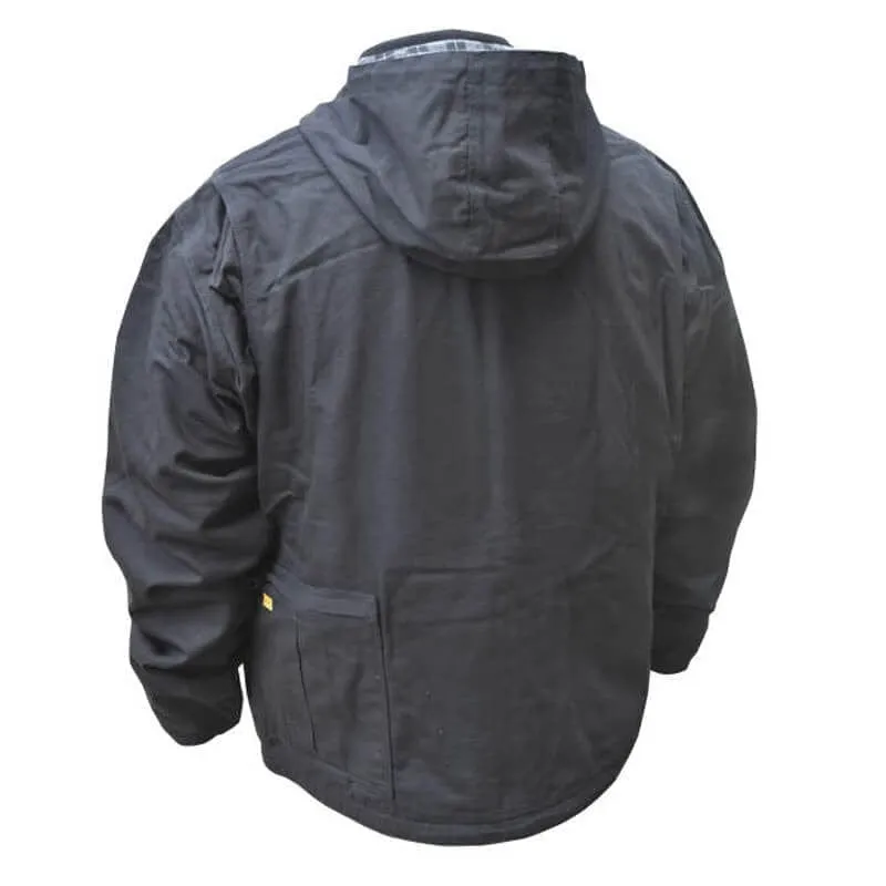 DEWALT Heated Heavy Duty Work Coat Black Without Battery