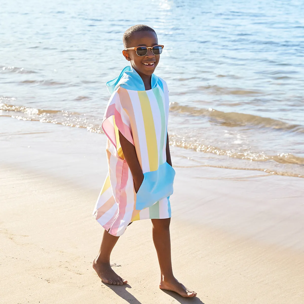 Dock & Bay Poncho Kids - Unicorn Waves - Outlet