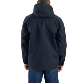 Flame Resistant Storm Defender Loose Fit Lightweight Jacket - I26-Navy | Carhartt 105775