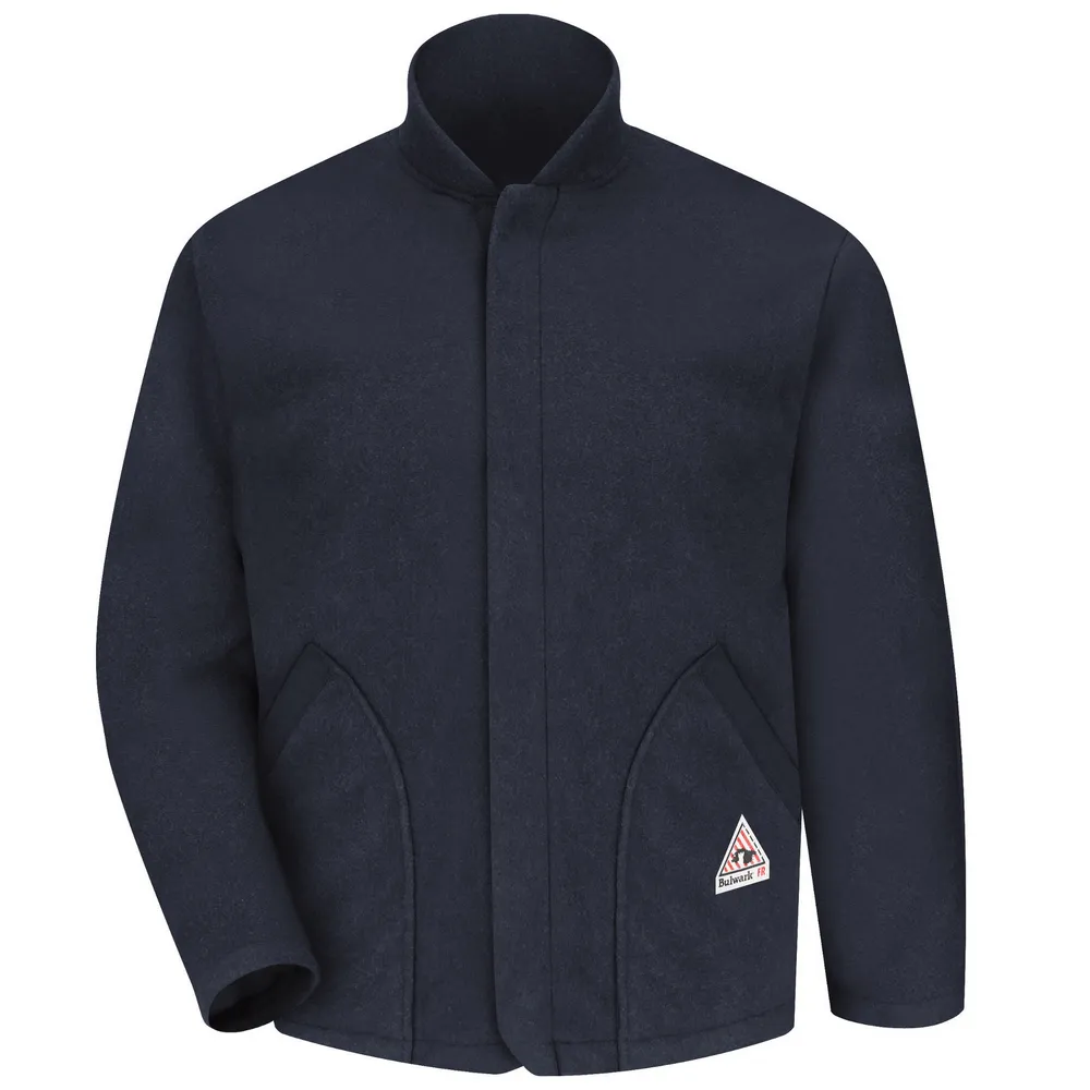 FR SLEEVED FLEECE LINER - NV-Navy | Bulwark LML6