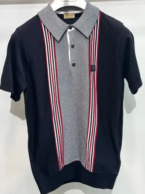GABICCI HADON KNITTED POLO V54GM11-NAVY
