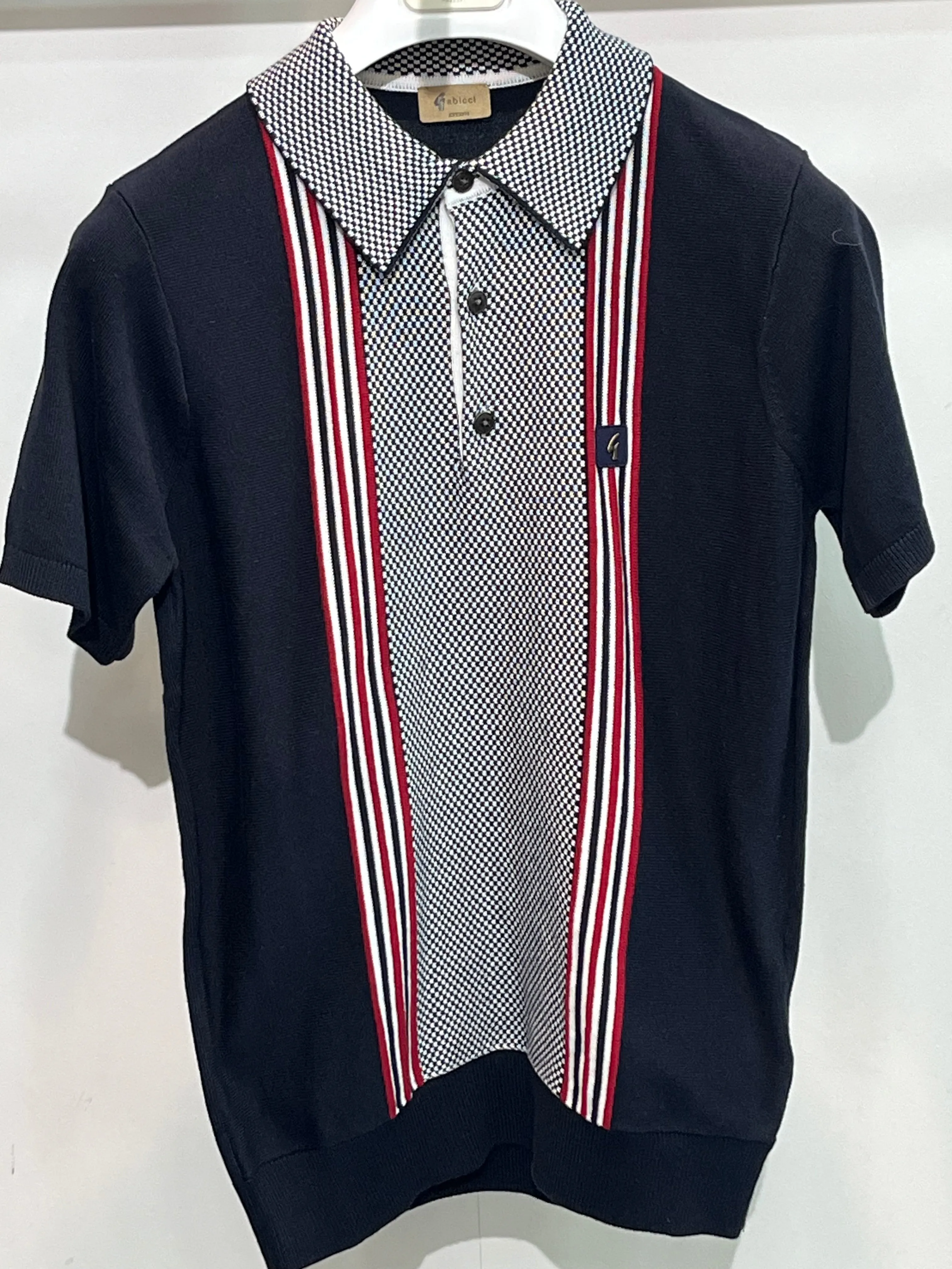 GABICCI HADON KNITTED POLO V54GM11-NAVY