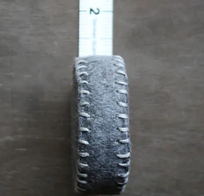 Hand-Stitched Leather & Woolen Tape Measures