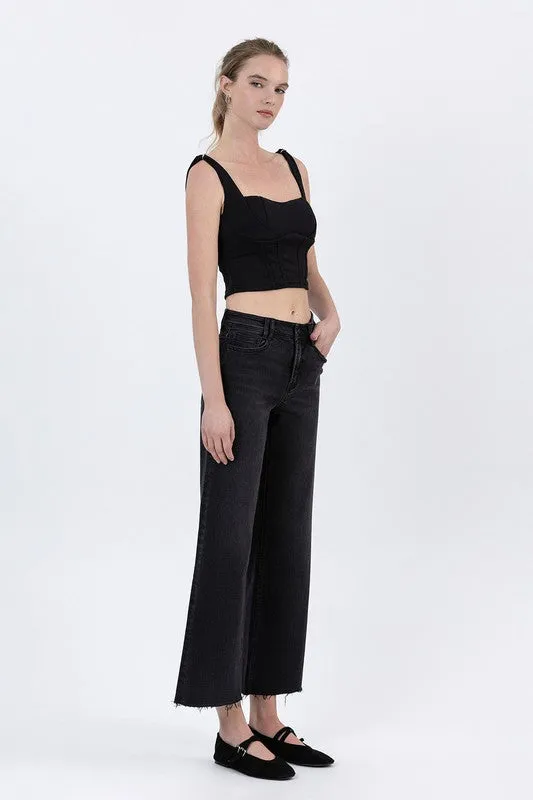 High Rise Ankle Wide
