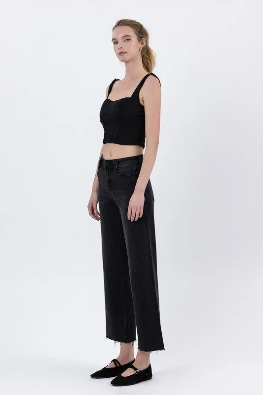 High Rise Ankle Wide