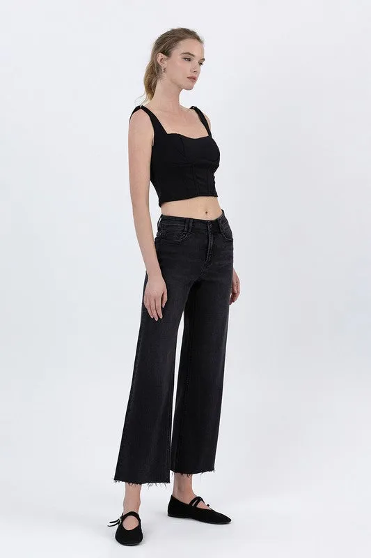 High Rise Ankle Wide
