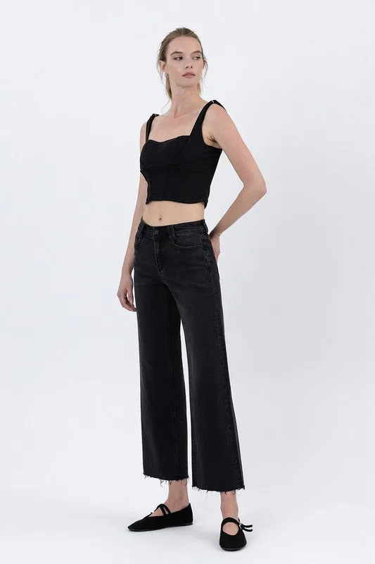 High Rise Ankle Wide