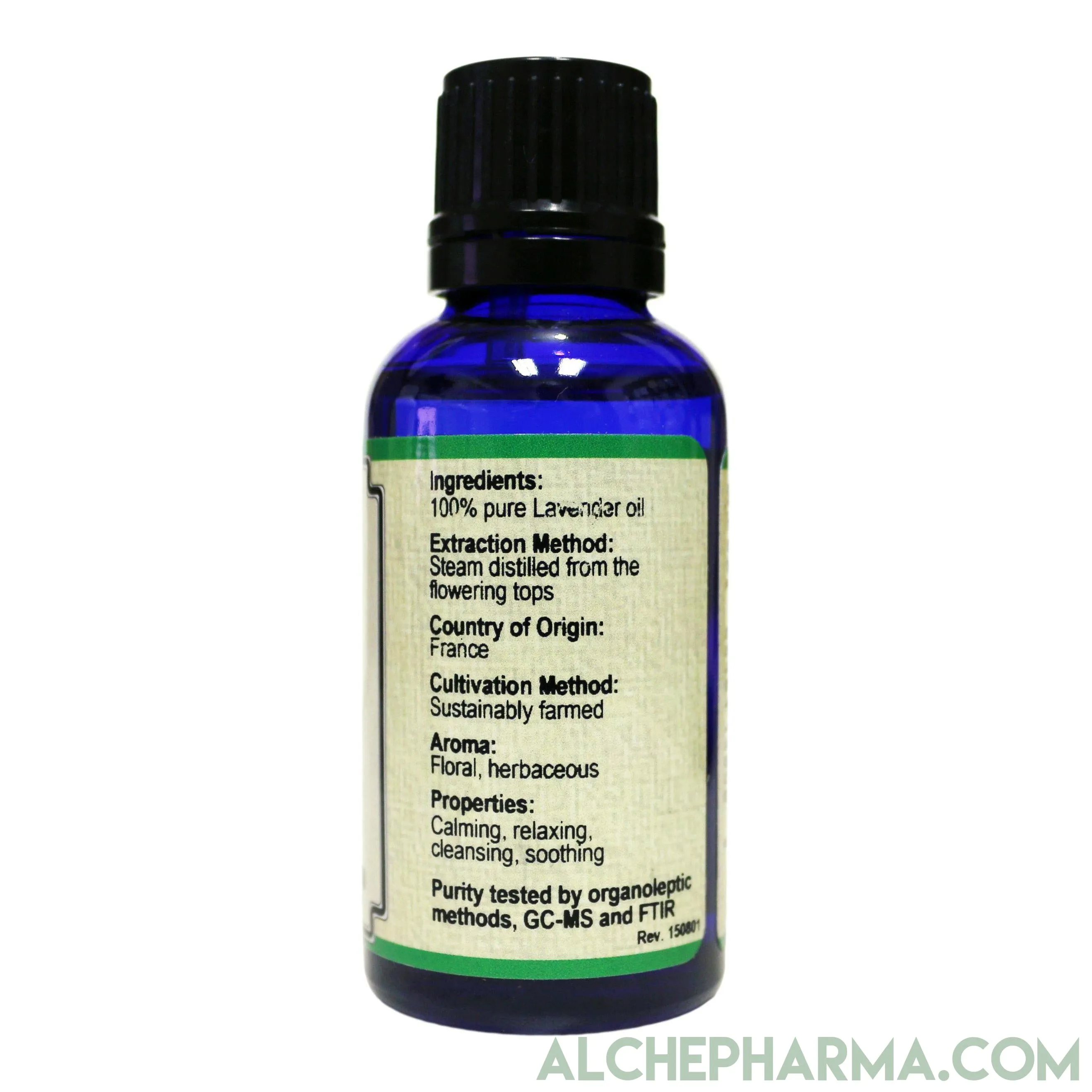Lavender Essential Oil Origin France Steamed Distilled Flower Tops Lavendula angustifolia