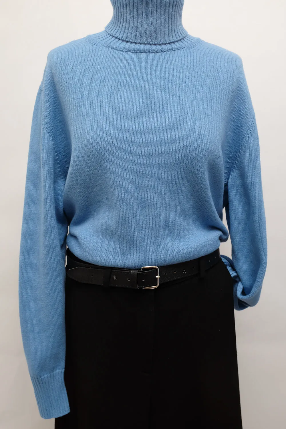 MAISON MARGIELA MM6 BLUE KNIT SWEATER