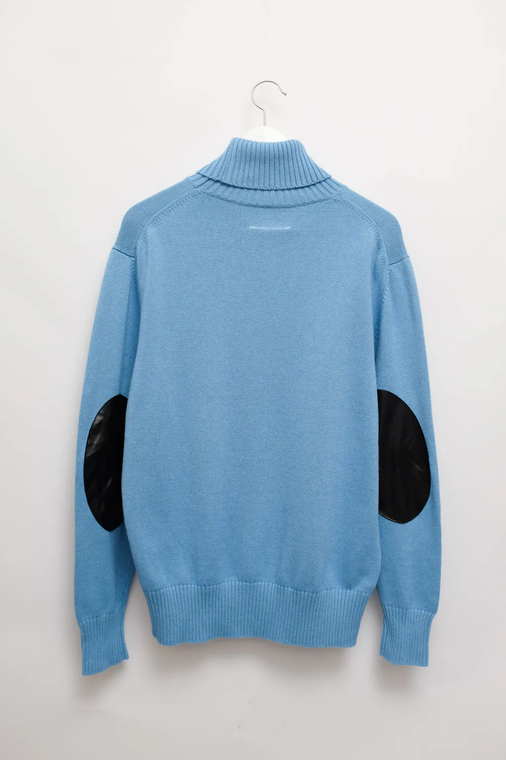 MAISON MARGIELA MM6 BLUE KNIT SWEATER