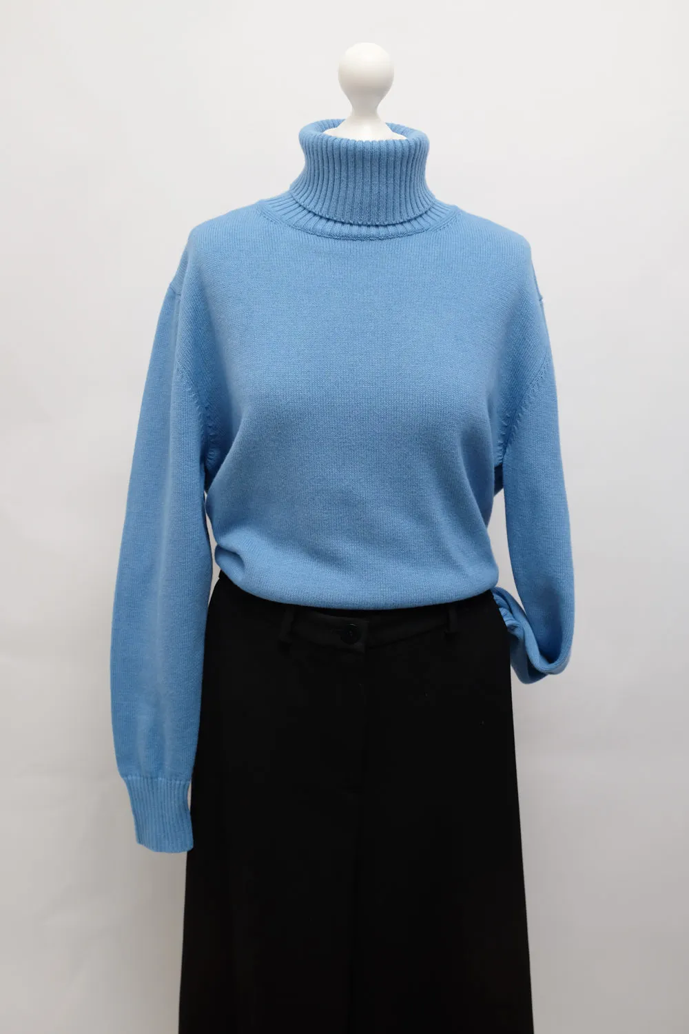MAISON MARGIELA MM6 BLUE KNIT SWEATER