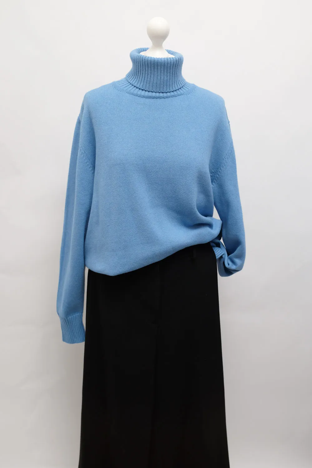 MAISON MARGIELA MM6 BLUE KNIT SWEATER