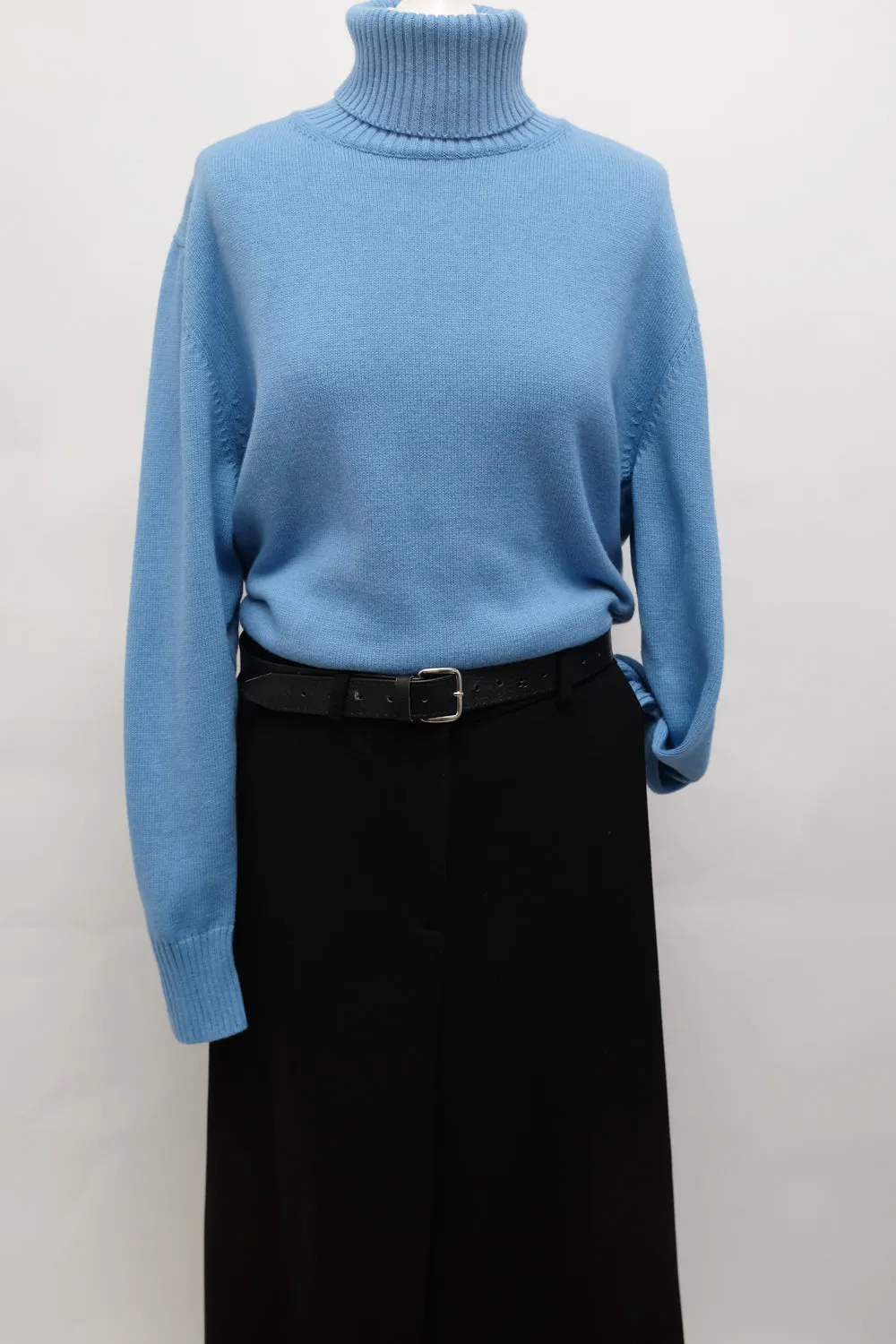 MAISON MARGIELA MM6 BLUE KNIT SWEATER