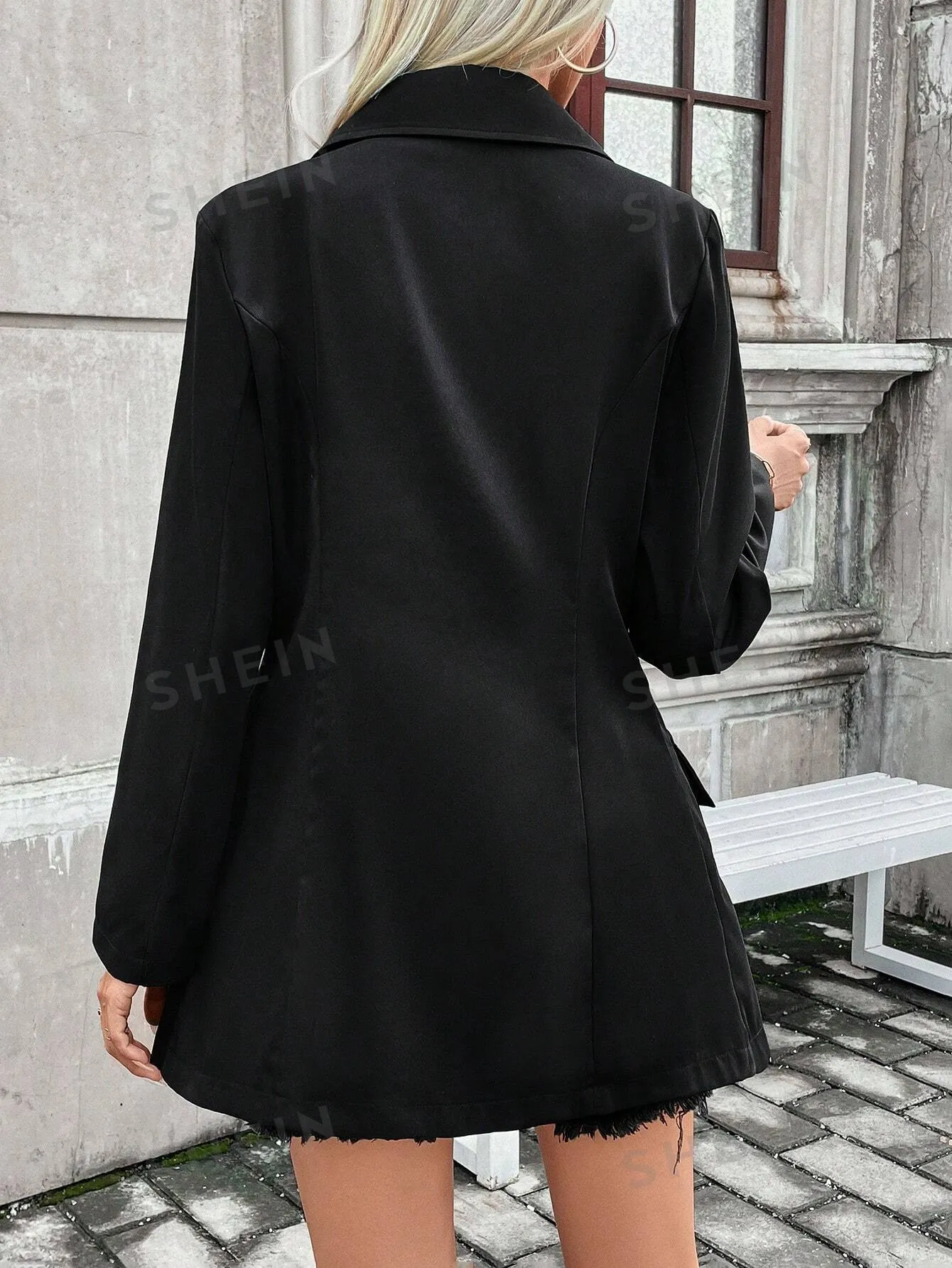 Privé Flap Pocket Single Breasted Blazer