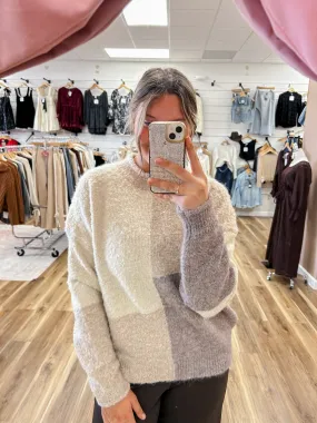 Shelly Color Block Sweater